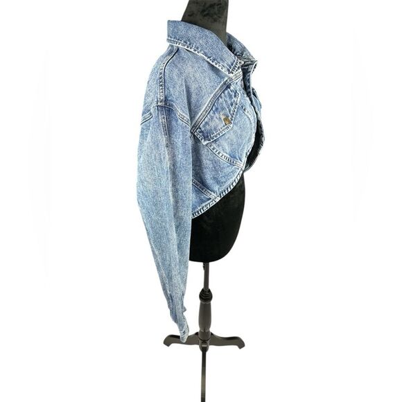 Fashion Nova 2 PC Lone Pine Cropped Bolero Denim Jacket & Maxi Skirt SZ 3X/2X - Picture 6 of 16